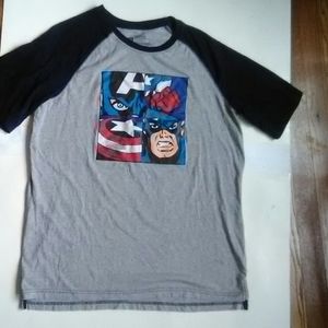 Marvel baseball T shirt